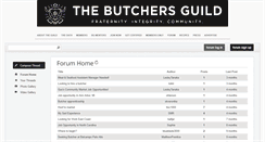 Desktop Screenshot of community.thebutchersguild.org